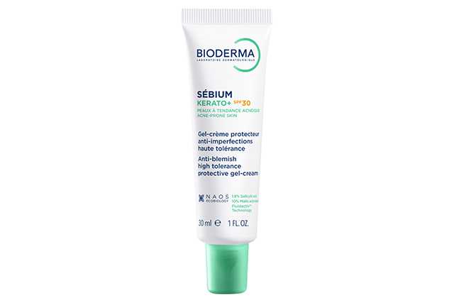 НОВИНКА! Биодерма Себиум Керато+ SPF30 солнцезащитный гель-крем против несовершенств 30 мл