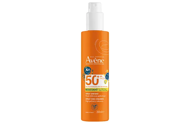 НОВЫЙ ДИЗАЙН! Авен Спрей SPF 50+ для детей солнцезащитный 200 мл